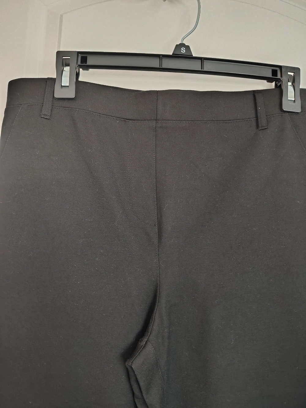 Ultra-Stretch Ponte Bootcut Black Pants Quince - Women's Size Large NWT - Picture 9 of 14